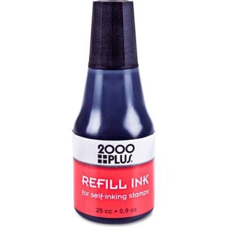 COSCO 2000 PLUS® 2000 PLUS Self-Inking Refill Ink, Black, .9 oz. Bottle 32962